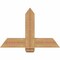Ekena Millwork Eugene Smooth Timber Gable Bracket, Western Red Cedar, 36"W x 24"H x 5 1/2"D x 5 1/2"F, 16/12 Pitch GBW036X24X0606EUG00SWR - alternate 1